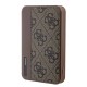 Guess Orjinal Lisanslı PU Deri 4G Desenli Metal Yazı Logolu Powerbank 5000mAh Guess Orjinal Lisanslı PU Deri 4G Desenli Metal Yazı Logolu Powerbank 5000mAh