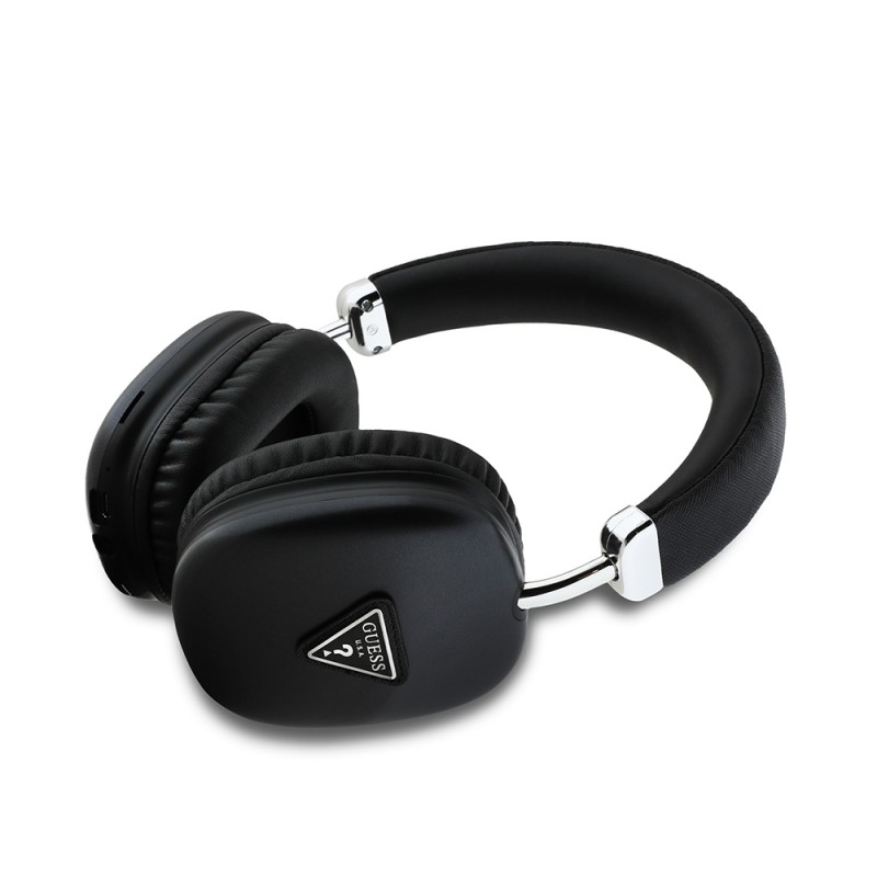 Bal-z Guess Orjinal Lisanslı PU Üçgen Logolu Kulak Üstü Bluetooth Kulaklık