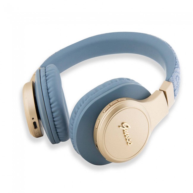 Guess Orjinal Lisanslı Script Gold Serisi Metal Yazı Logolu 4G Desenli Bluetooth Kulaklık Guess Orjinal Lisanslı Script Gold Serisi Metal Yazı Logolu 4G Desenli Bluetooth Kulaklık