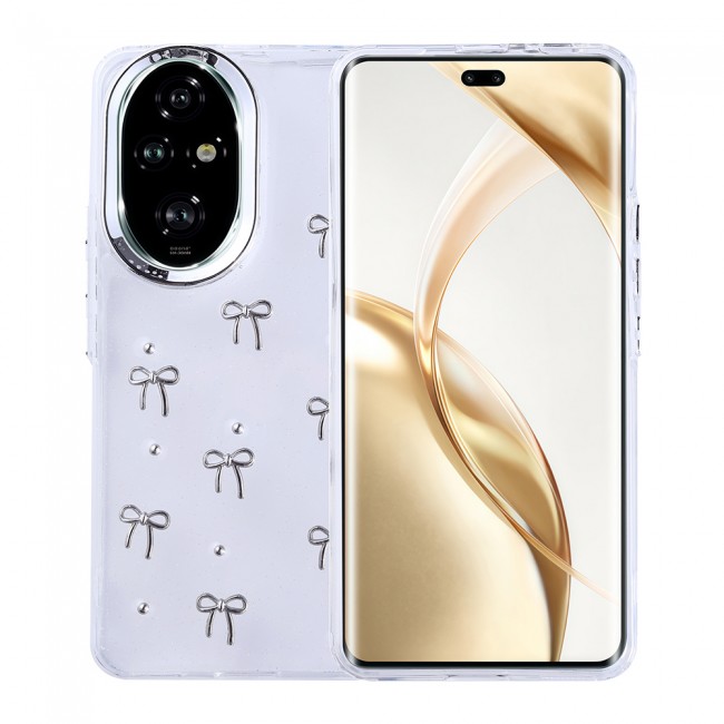 Honor 200 Pro Kılıf Airbag Tasarımlı Simli Şeffaf Zore Kutup Kapak Honor 200 Pro Kılıf Airbag Tasarımlı Simli Şeffaf Zore Kutup Kapak