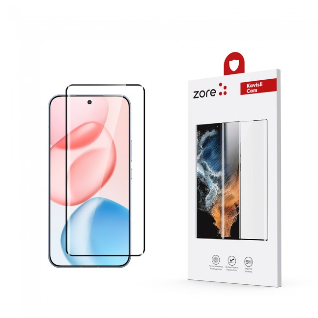 Honor 400 Pro Zore Full Yapışkanlı Cam Ekran Koruyucu