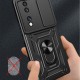 Honor 70 Kılıf Magnetik Standlı Kamera Korumalı Zore Sürgülü Vega Kapak Honor 70 Kılıf Magnetik Standlı Kamera Korumalı Zore Sürgülü Vega Kapak