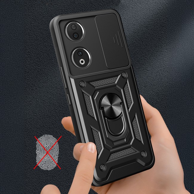 Honor 90 Kılıf Magnetik Standlı Kamera Korumalı Zore Sürgülü Vega Kapak Honor 90 Kılıf Magnetik Standlı Kamera Korumalı Zore Sürgülü Vega Kapak