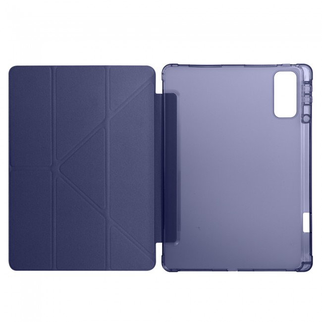 Honor Pad V9 Kılıf Zore Tri Folding Kalem Bölmeli Standlı Kılıf