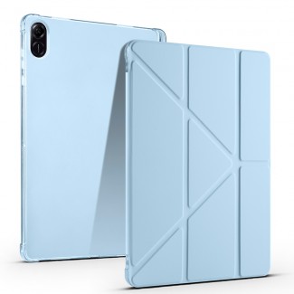 Honor Pad X8A Kılıf Zore Tri Folding Kalem Bölmeli Standlı Kılıf Honor Pad X8A Kılıf Zore Tri Folding Kalem Bölmeli Standlı Kılıf