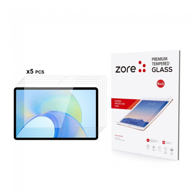 Honor Pad X9 Zore 5in1 Tablet Temperli Cam Ekran Koruyucu Honor Pad X9 Zore 5in1 Tablet Temperli Cam Ekran Koruyucu