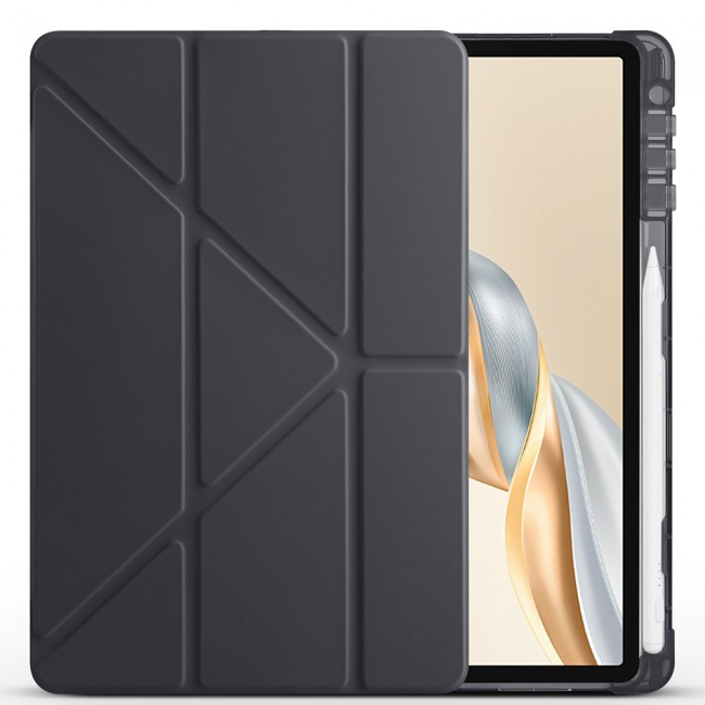 Honor Pad X9A Kılıf Zore Tri Folding Kalem Bölmeli Standlı Kılıf Honor Pad X9A Kılıf Zore Tri Folding Kalem Bölmeli Standlı Kılıf