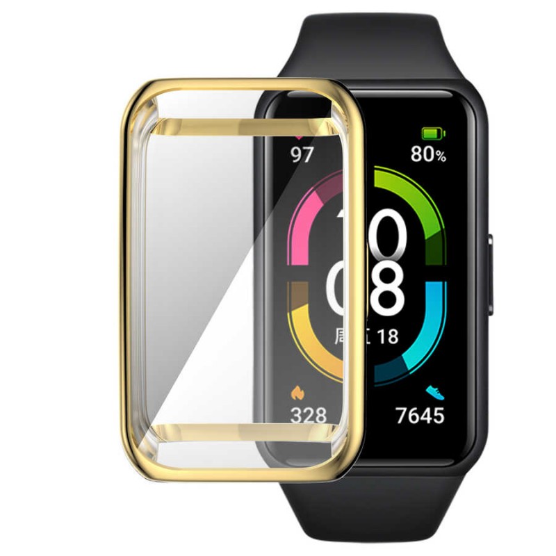 Bal-z Huawei Band 6  Watch Gard 09 Koruyucu Silikon