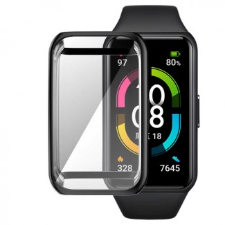 Huawei Band 7 Zore Watch Gard 09 Koruyucu Silikon Huawei Band 7 Zore Watch Gard 09 Koruyucu Silikon