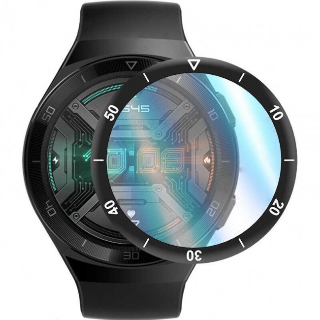 Huawei GT 2E 46mm Sport PMMA Pet Saat Ekran Koruyucu Huawei GT 2E 46mm Sport PMMA Pet Saat Ekran Koruyucu