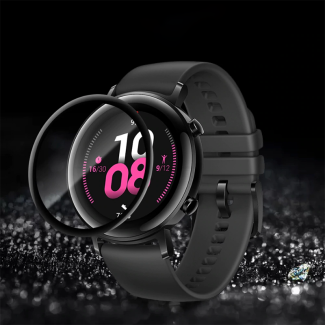 Huawei GT 2E 46mm Vitality PMMA Pet Saat Ekran Koruyucu Huawei GT 2E 46mm Vitality PMMA Pet Saat Ekran Koruyucu