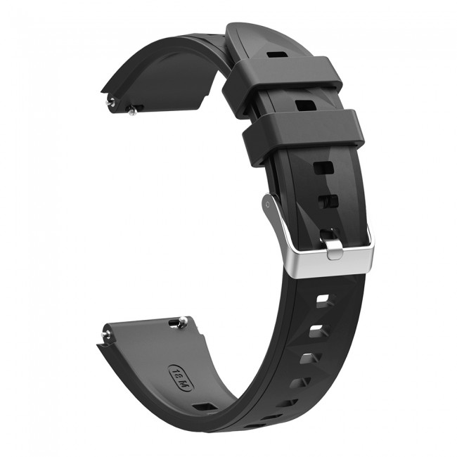 Huawei GT4 41mm Zore KRD-129 18mm Silikon Kordon Strap Kayış Huawei GT4 41mm Zore KRD-129 18mm Silikon Kordon Strap Kayış
