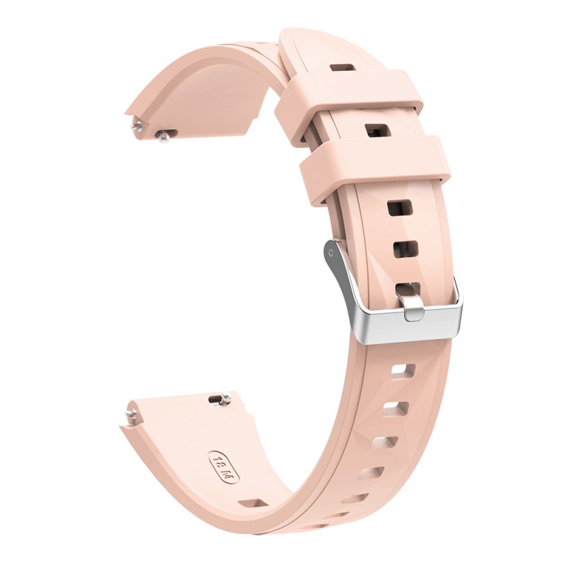 Bal-z Huawei GT4 41mm  KRD-129 18mm Silikon Kordon Strap Kayış