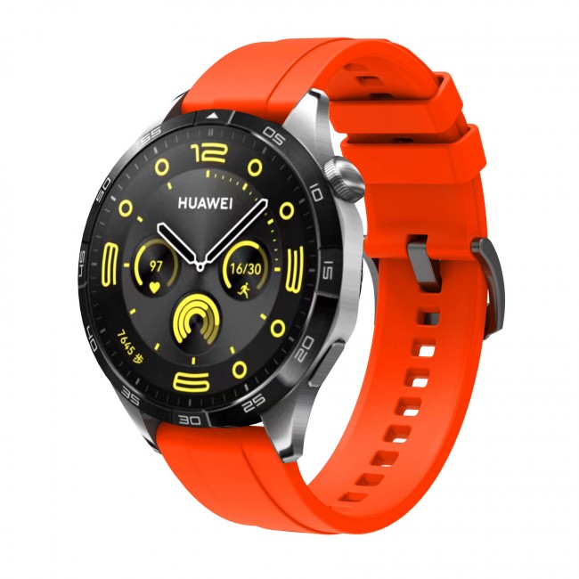 Huawei GT4 41mm Zore KRD-95 22mm Silikon Kordon Huawei GT4 41mm Zore KRD-95 22mm Silikon Kordon