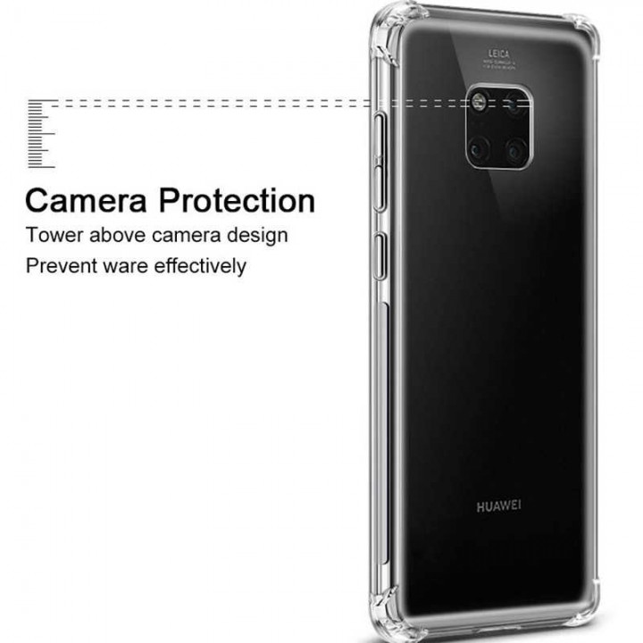 Huawei Mate 20 Pro Kılıf Zore Nitro Anti Shock Silikon