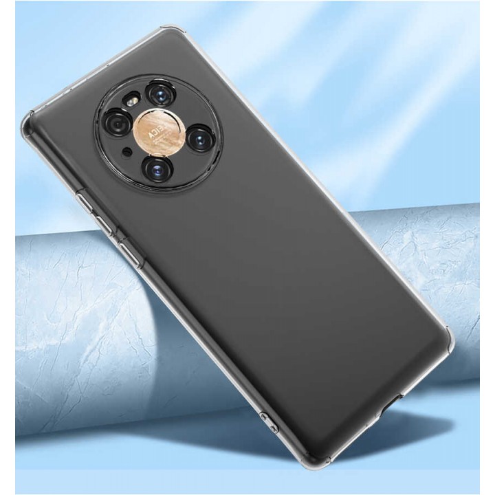 Huawei Mate 40 Pro Kılıf Zore Kamera Korumalı Süper Silikon Kapak