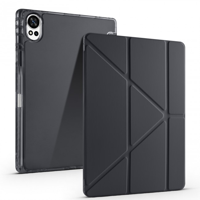 Huawei Matepad 12X Kılıf Zore Tri Folding Kalem Bölmeli Standlı Kılıf Huawei Matepad 12X Kılıf Zore Tri Folding Kalem Bölmeli Standlı Kılıf