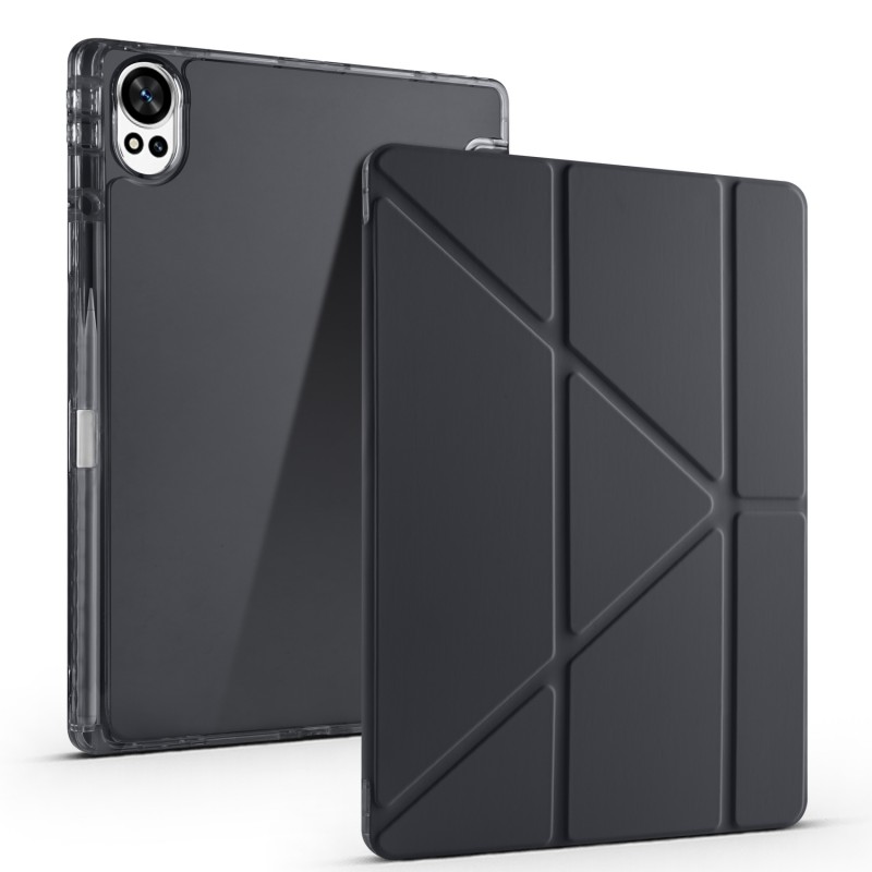 Bal-z Huawei Matepad 12X Kılıf Zore Tri Folding Kalem Bölmeli Standlı Kılıf