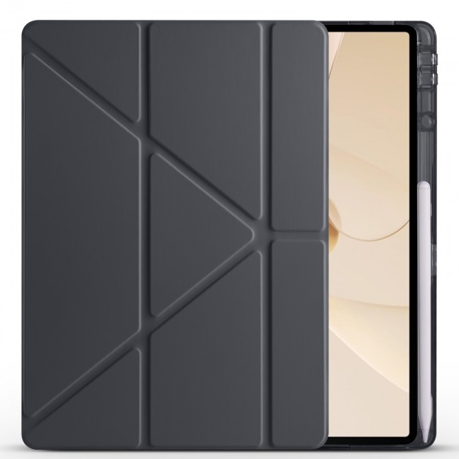 Huawei Matepad 12X Kılıf Zore Tri Folding Kalem Bölmeli Standlı Kılıf Huawei Matepad 12X Kılıf Zore Tri Folding Kalem Bölmeli Standlı Kılıf