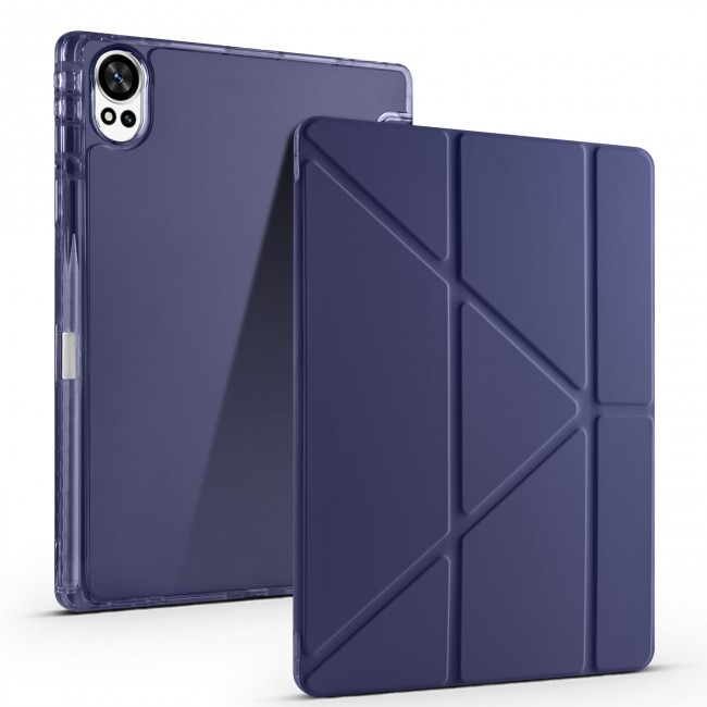 Huawei Matepad 12X Kılıf Zore Tri Folding Kalem Bölmeli Standlı Kılıf Huawei Matepad 12X Kılıf Zore Tri Folding Kalem Bölmeli Standlı Kılıf