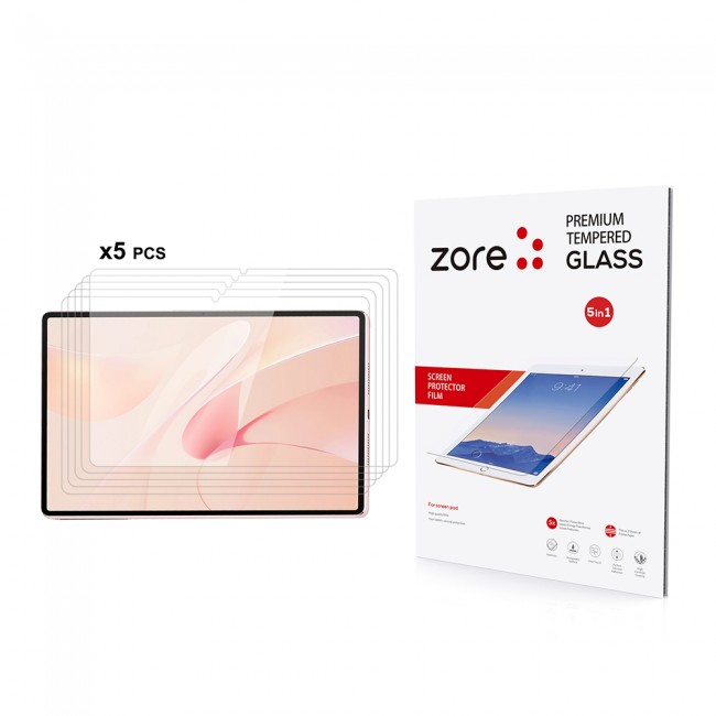 Huawei MatePad 12X Zore 5in1 Tablet Temperli Cam Ekran Koruyucu Huawei MatePad 12X Zore 5in1 Tablet Temperli Cam Ekran Koruyucu