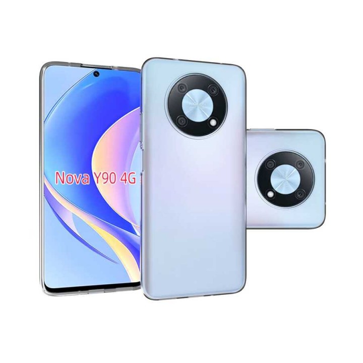 Huawei Nova Y90 Kılıf Zore Süper Silikon Kapak