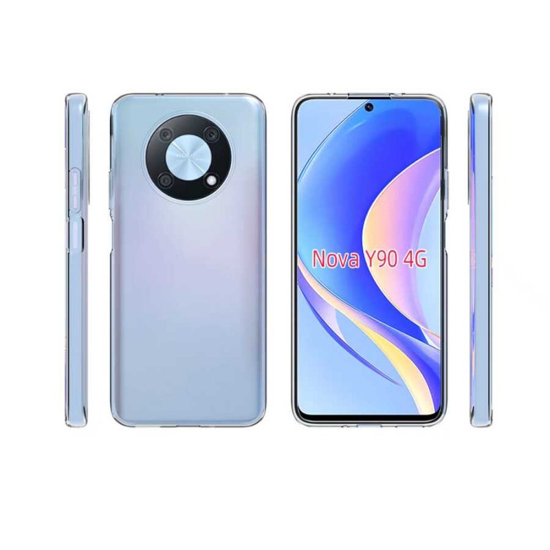 Bal-z Huawei Nova Y90 Kılıf  Süper Silikon Kapak