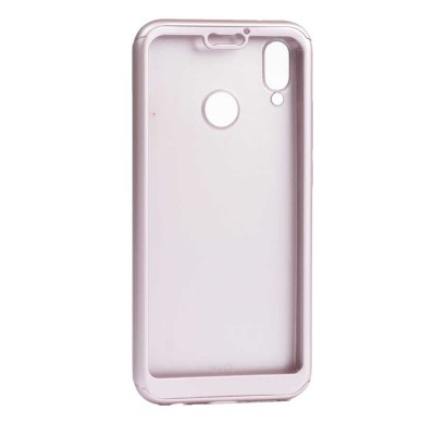 Bal-z Huawei P Smart 2019 Kılıf  360 3 Parçalı Rubber Kapak