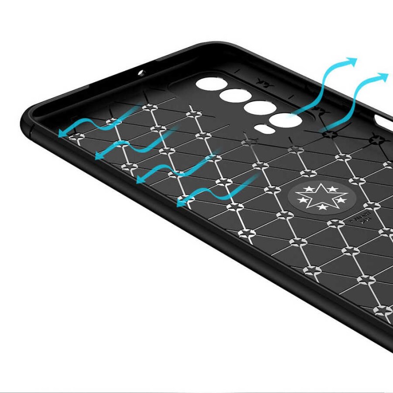 Bal-z Huawei P Smart 2021 Kılıf  Ravel Silikon Kapak