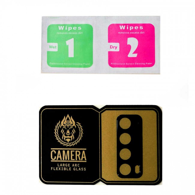 Huawei P Smart 2021 Zore Golden Turtle Seramik Kamera Camı Huawei P Smart 2021 Zore Golden Turtle Seramik Kamera Camı