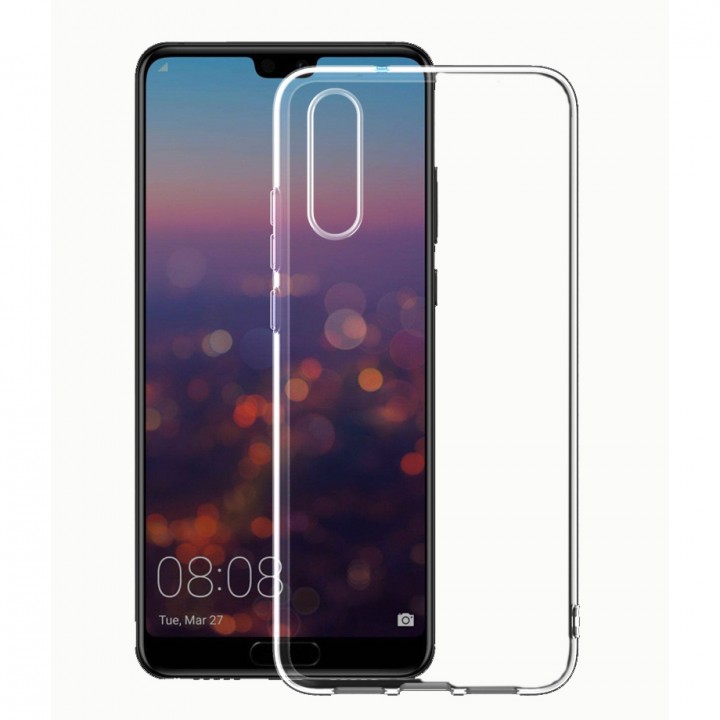 Huawei P20 Kılıf Zore Süper Silikon Kapak