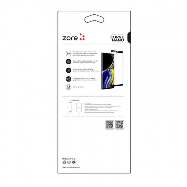 Huawei P30 Zore 3D Short Curve Nano Ekran Koruyucu Huawei P30 Zore 3D Short Curve Nano Ekran Koruyucu