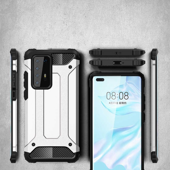 Huawei P40 Pro Kılıf Zore Crash Silikon Kapak Huawei P40 Pro Kılıf Zore Crash Silikon Kapak