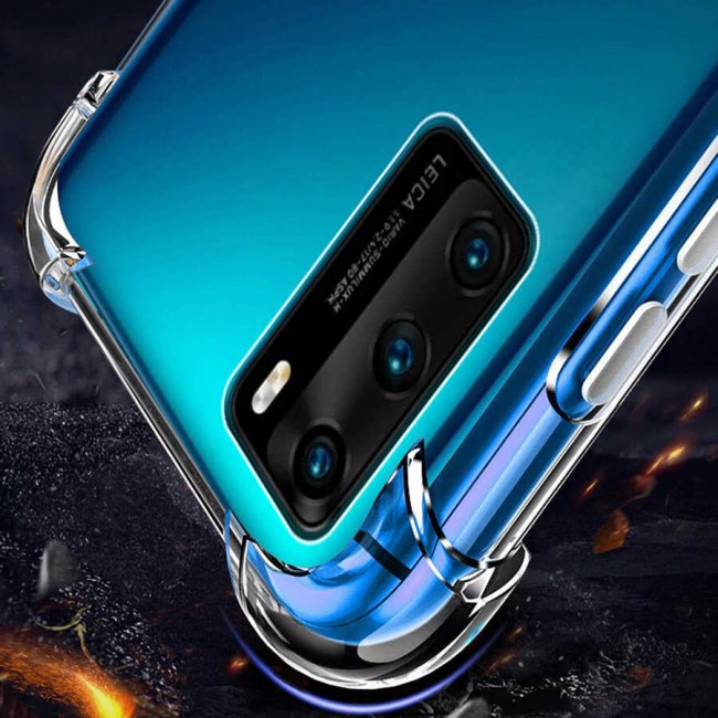 Huawei P40 Kılıf Zore Nitro Anti Shock Silikon Huawei P40 Kılıf Zore Nitro Anti Shock Silikon