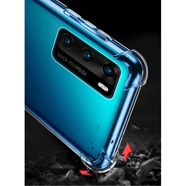 Huawei P40 Kılıf Zore Nitro Anti Shock Silikon Huawei P40 Kılıf Zore Nitro Anti Shock Silikon