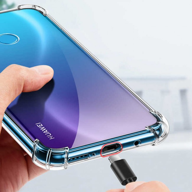 Huawei P40 Lite E Kılıf Zore Nitro Anti Shock Silikon Huawei P40 Lite E Kılıf Zore Nitro Anti Shock Silikon
