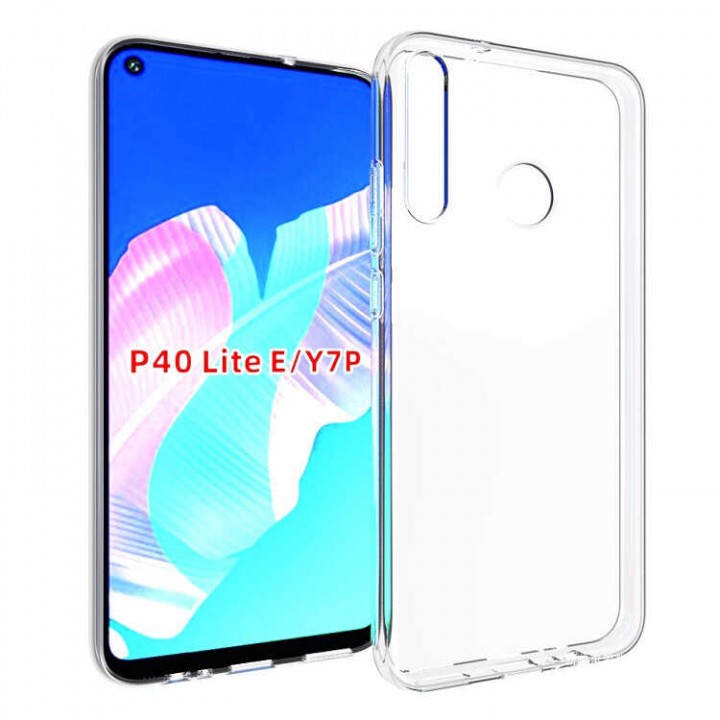 Huawei P40 Lite E Kılıf Zore Süper Silikon Kapak