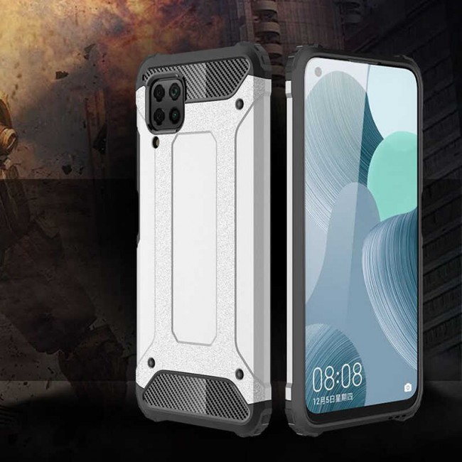 Huawei P40 Lite Kılıf Zore Crash Silikon Kapak Huawei P40 Lite Kılıf Zore Crash Silikon Kapak