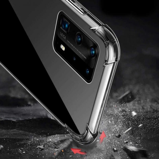 Huawei P40 Pro Kılıf Zore Nitro Anti Shock Silikon Huawei P40 Pro Kılıf Zore Nitro Anti Shock Silikon
