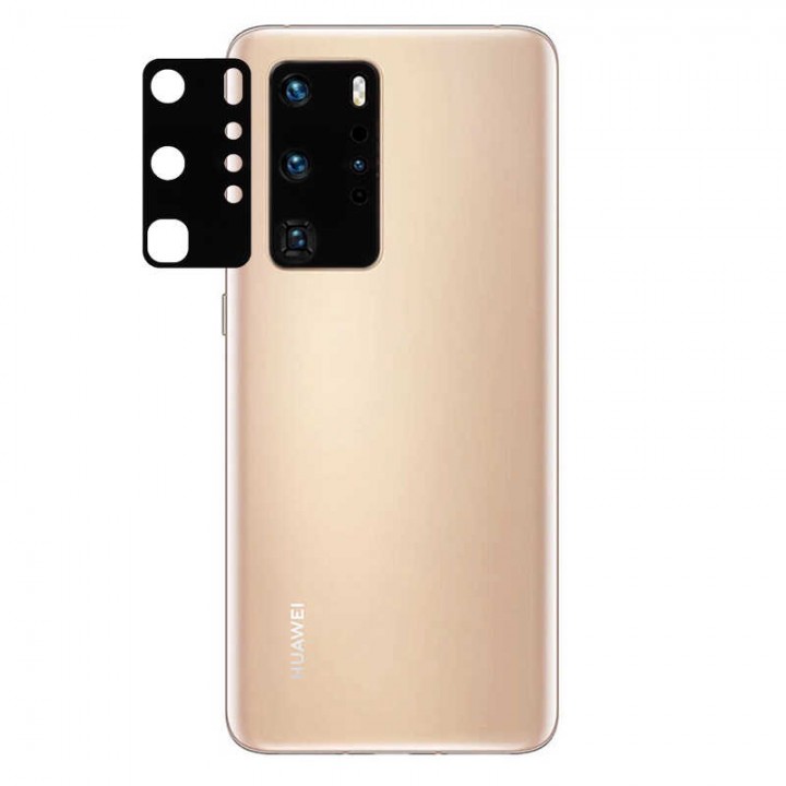 Huawei P40 Pro Zore Kamera Lens Koruyucu Cam Filmi