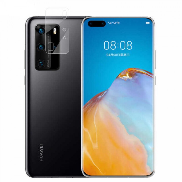 Huawei P40 Pro Zore Kamera Lens Koruyucu Cam Filmi