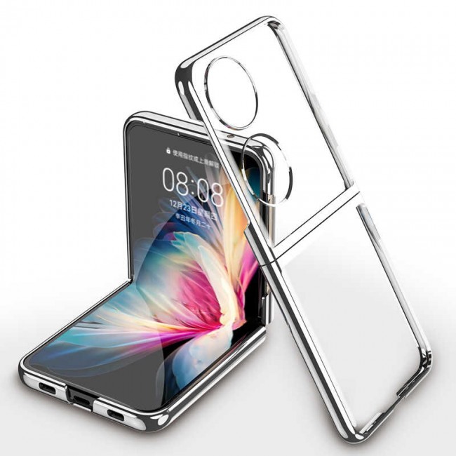 Huawei P50 Pocket Kılıf Zore Kıpta Kapak Huawei P50 Pocket Kılıf Zore Kıpta Kapak