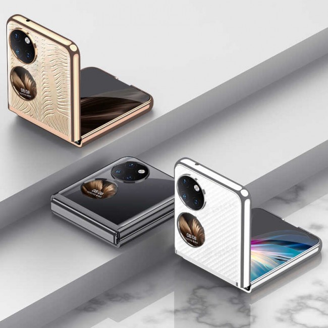 Huawei P50 Pocket Kılıf Zore Kıpta Kapak Huawei P50 Pocket Kılıf Zore Kıpta Kapak