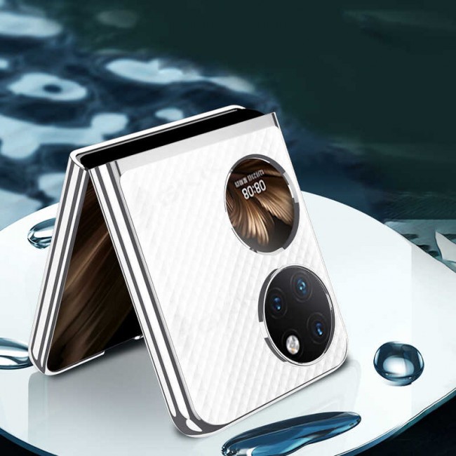 Huawei P50 Pocket Kılıf Zore Kıpta Kapak Huawei P50 Pocket Kılıf Zore Kıpta Kapak