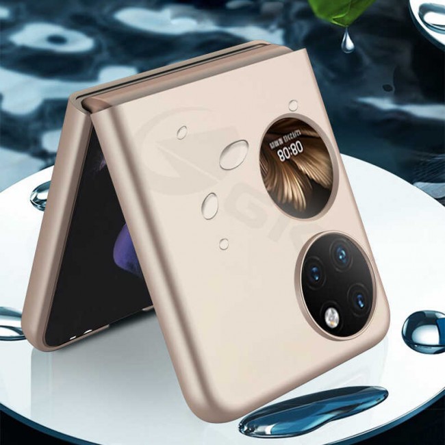 Huawei P50 Pocket Kılıf Zore Sert Kıpta Kapak Huawei P50 Pocket Kılıf Zore Sert Kıpta Kapak