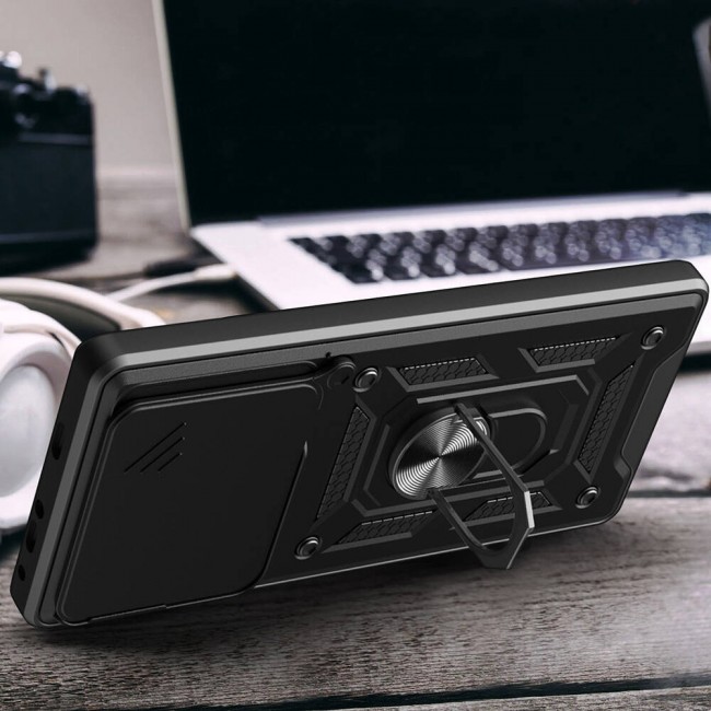 Huawei Pura 70 Pro 5G Kılıf Magnetik Standlı Kamera Korumalı Zore Sürgülü Vega Kapak Huawei Pura 70 Pro 5G Kılıf Magnetik Standlı Kamera Korumalı Zore Sürgülü Vega Kapak