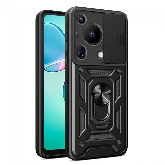 Huawei Pura 70 Ultra Kılıf Magnetik Standlı Kamera Korumalı Zore Sürgülü Vega Kapak Huawei Pura 70 Ultra Kılıf Magnetik Standlı Kamera Korumalı Zore Sürgülü Vega Kapak