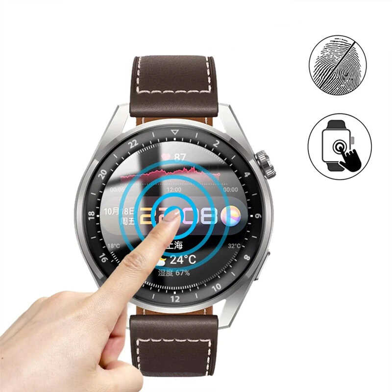 Bal-z Huawei Watch 3 Pro  PMMA Pet Saat Ekran Koruyucu