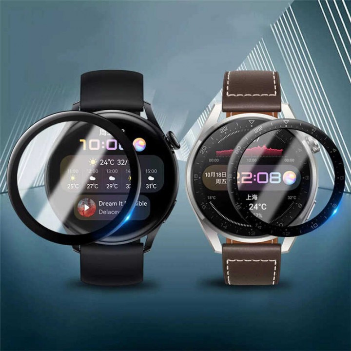 Huawei Watch 3 Pro Zore PMMA Pet Saat Ekran Koruyucu