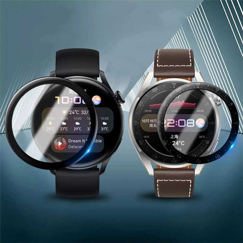 Bal-z Huawei Watch 3 Pro  PMMA Pet Saat Ekran Koruyucu